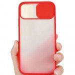 Wholesale Slim Armor Lens Protection Hybrid Case for iPhone 11 6.1 (Red)